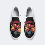 Strange Thing Print - Slip On Shoes