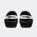 Gothic Crown Skull - Fur Lined Slippers/Sandals