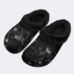 Thorn Floral - Fur Lined Slippers/Sandals