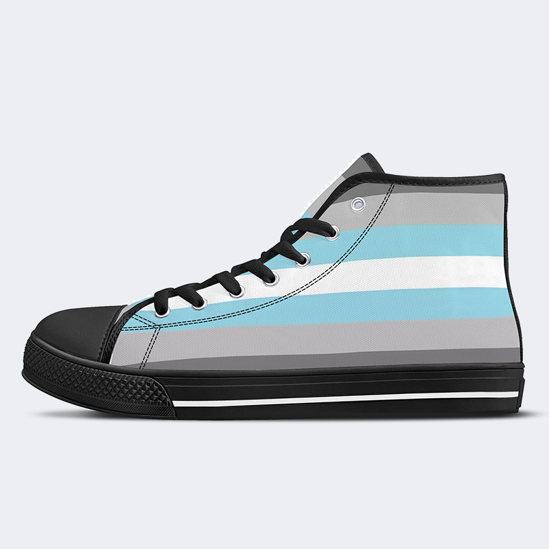 Demiboy Flagge High Top Canvas Schuhe