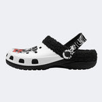 Gothic Thorn Crown Art - Fur Lined Slippers/Sandals