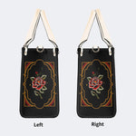 Old School Devil's Eye Print - Leather Handbag