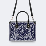 White Eagle Totem - Leather Handbag
