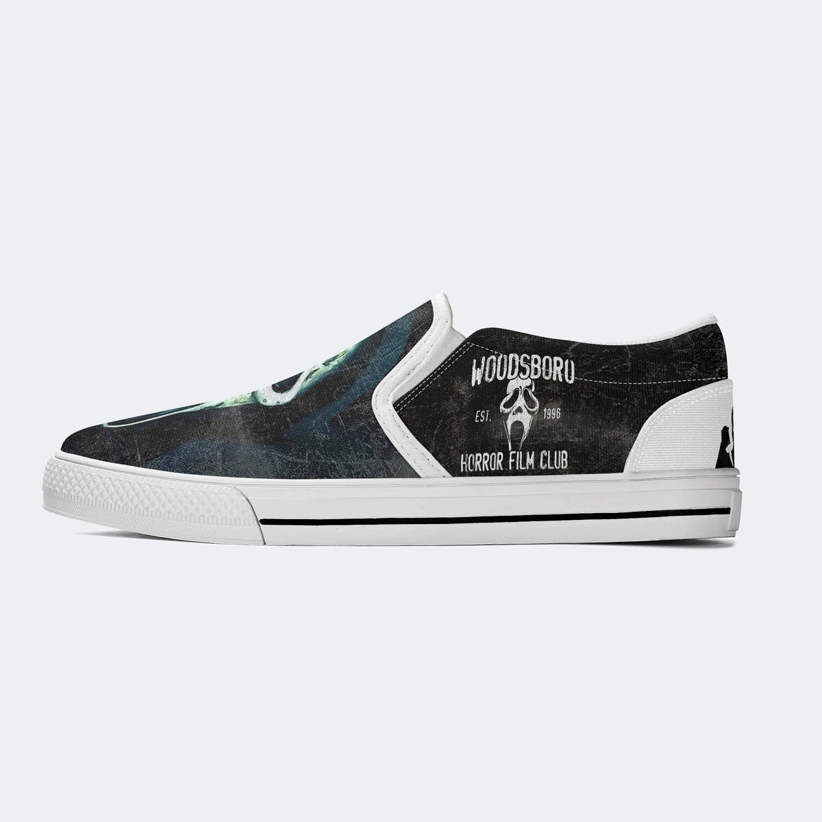 Unisex Horror Print - Slip On Shoes