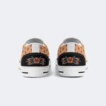 Vintage Rose Death Moth - Slip On Shoes