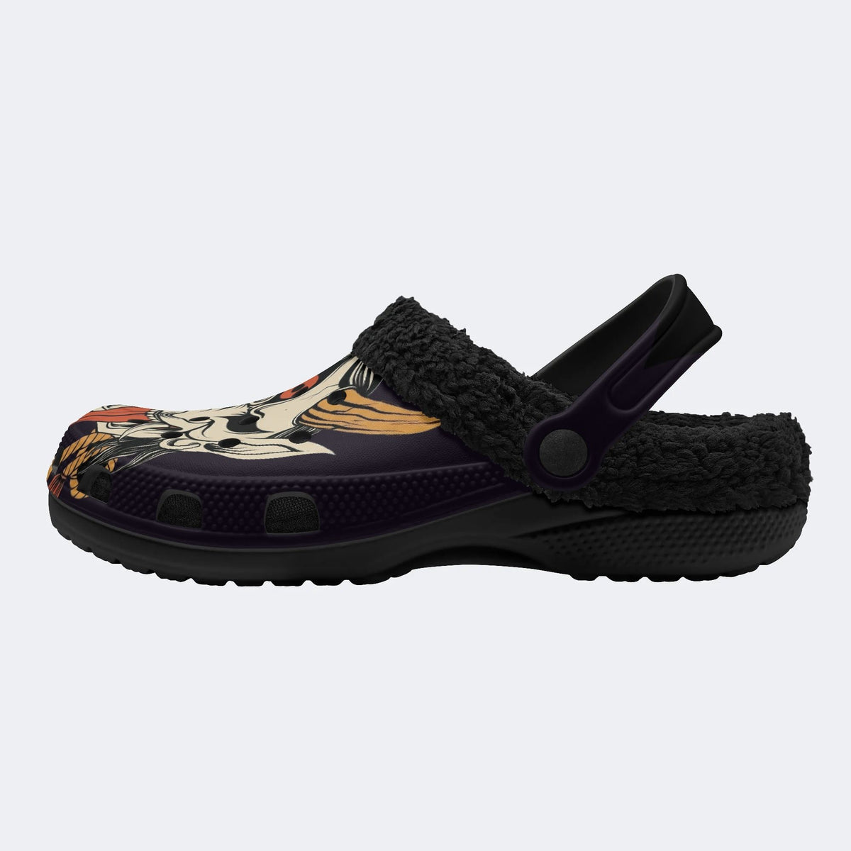 Savage Mask - Fur Lined Slippers/Sandals