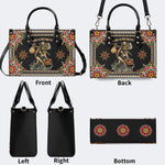 Frog On The Road - Leather Handbag