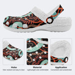 Green Snake Legend - Fur Lined Slippers/Sandals