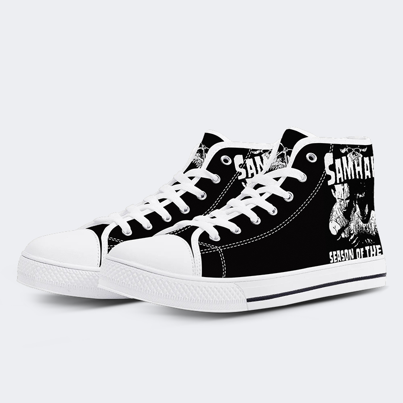 Unisex Horrorfilm-Druck - High Top Canvas