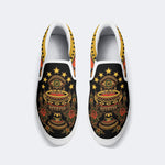 Old School Devil's Eye Print - Slip On Shoes