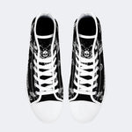 Classic Death Moth Vintage Print - High Top Canvas