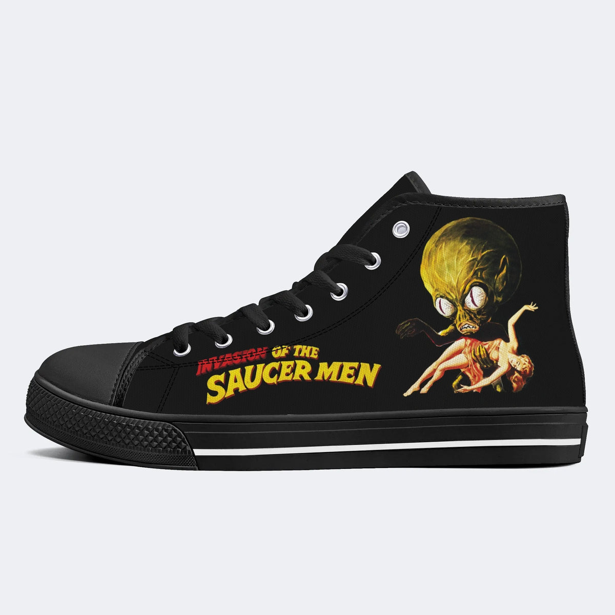 Saucer Man - High Top Canvas