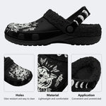 Unisex Tiger Print - Fur Lined Slippers/Sandals