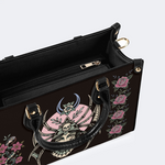Vintage Spider Queen Print Handbag Factory Direct Sales