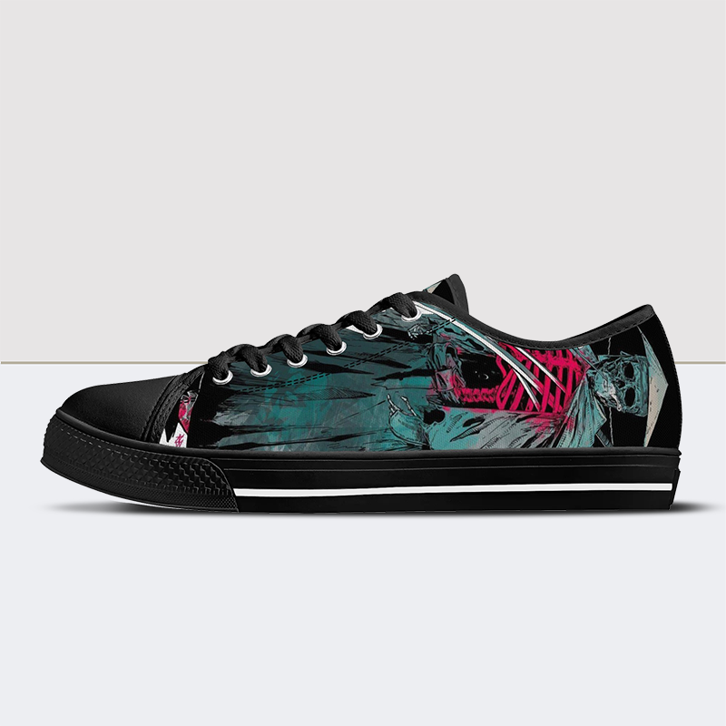 SkullMurai Low Top Canvas Shoes