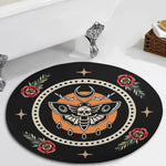 Death Moth Vintage Print - Floor Mat