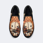 Vintage Straw Doll Halloween- Slip On Shoes