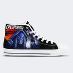Unisex Horror Movie Vintage Graphic Print - High Top Canvas