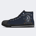 Quint's Shark Fishing Jaws Retro Unisex - High Top Canvas