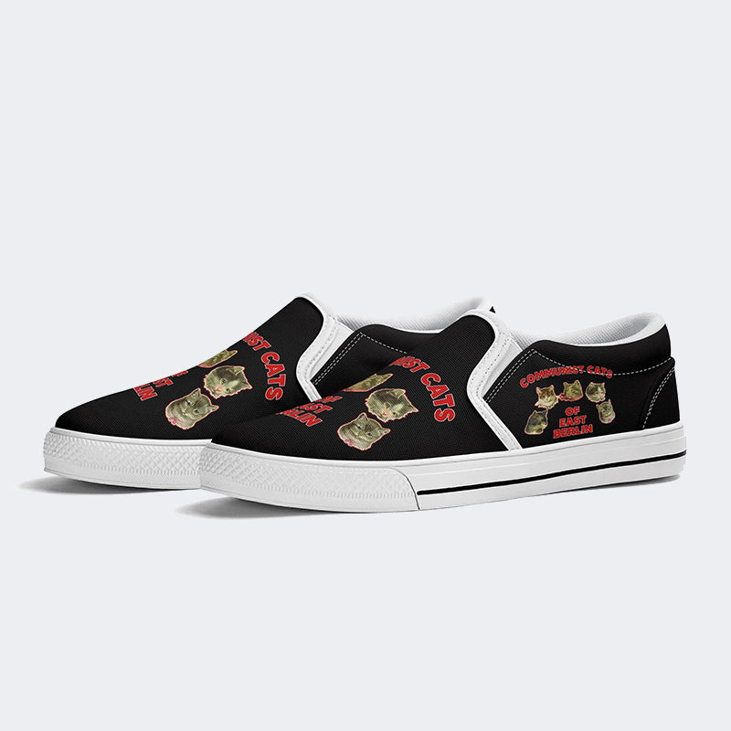 Communist Cats Of East Berlin Unisex - Slip On Shoes