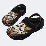 Savage Mask - Fur Lined Slippers/Sandals