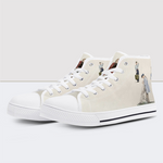 Blue Collection High Top Canvas Shoes