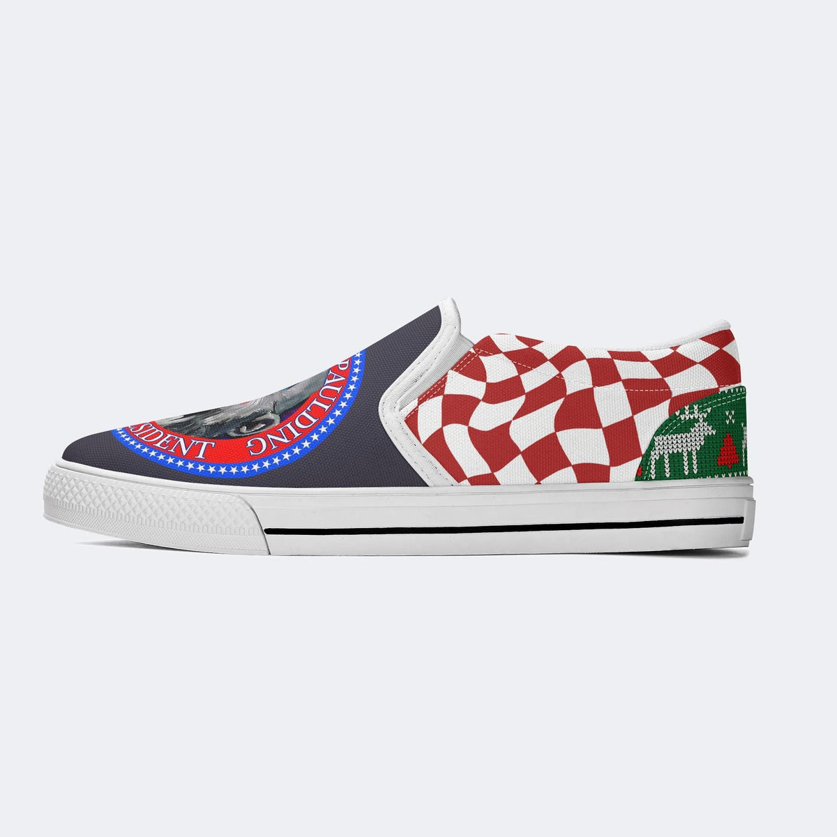 Unisex Horror Print - Slip On Shoes