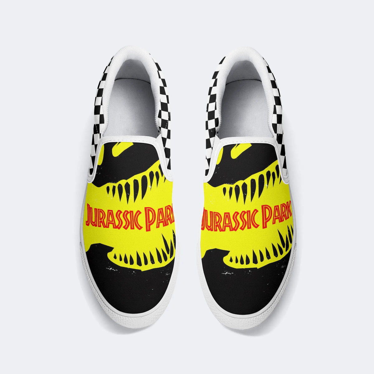 Jurassic Print - Slip On Shoes