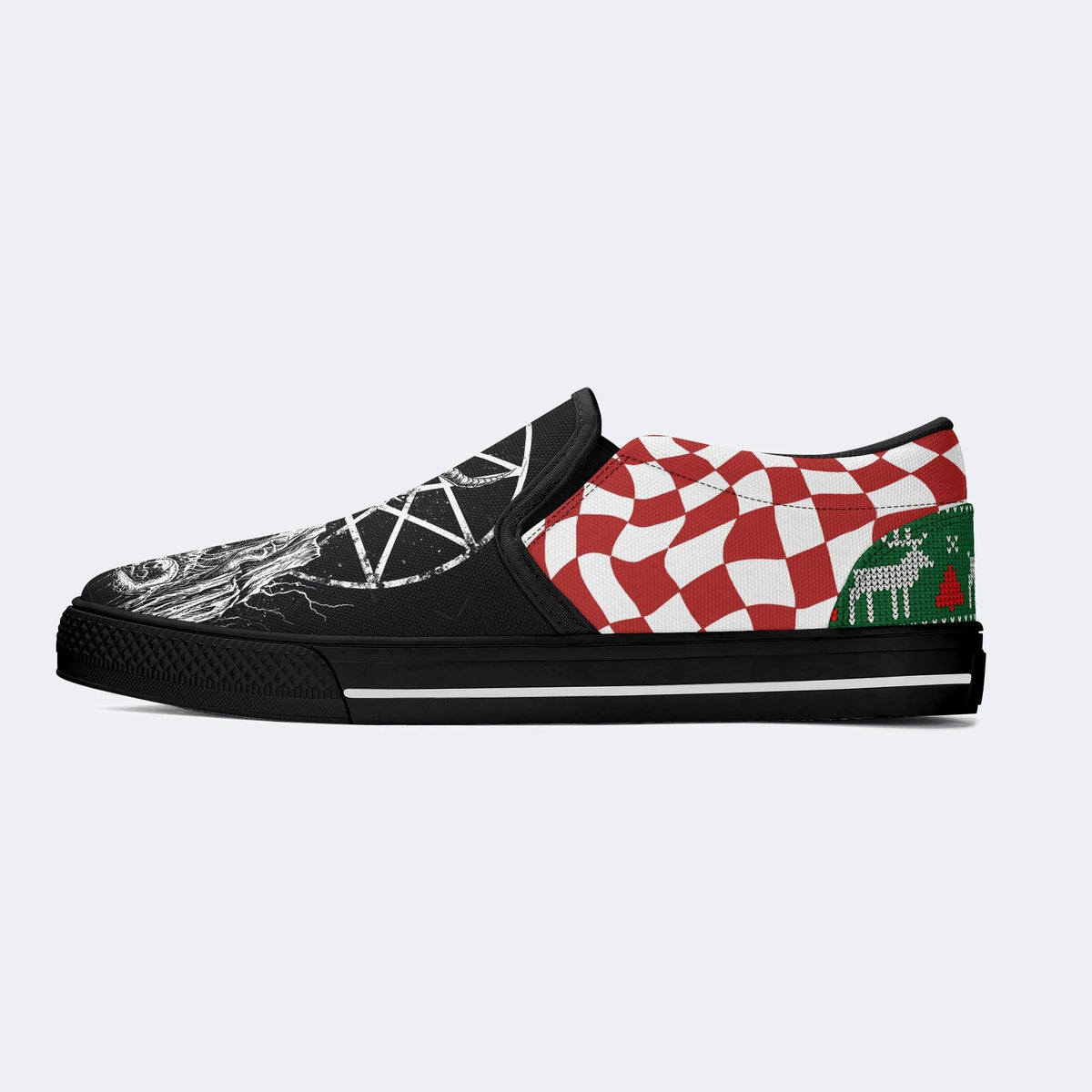 Horror Print - Slip On Shoes