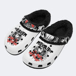 Gothic Thorn Crown Art - Fur Lined Slippers/Sandals