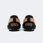 Vintage Rose Death Moth - Slip On Shoes
