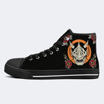 Horror Demon Print - High Top Canvas