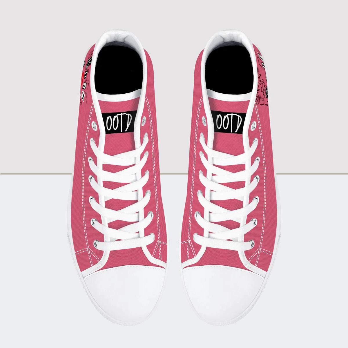 Mean Girls Buchverbrennung High Top Canvas Schuhe