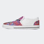 Unisex Greek Statue Graffiti Art Print - Slip On Shoes