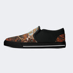 Unisex Christ Graffiti Art Print - Slip On Shoes