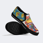 Unisex Dinosaur Print - Slip On Shoes