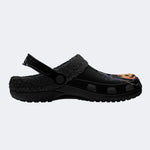 Halloween Scream Ghost - Fur Lined Slippers/Sandals