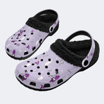 Ghost Witch Spider - Fur Lined Slippers/Sandals