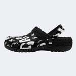 Street Graffiti - Fur Lined Slippers/Sandals