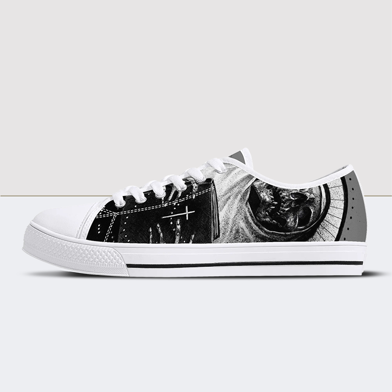 Call to Prayer Low Top Canvas Shoes