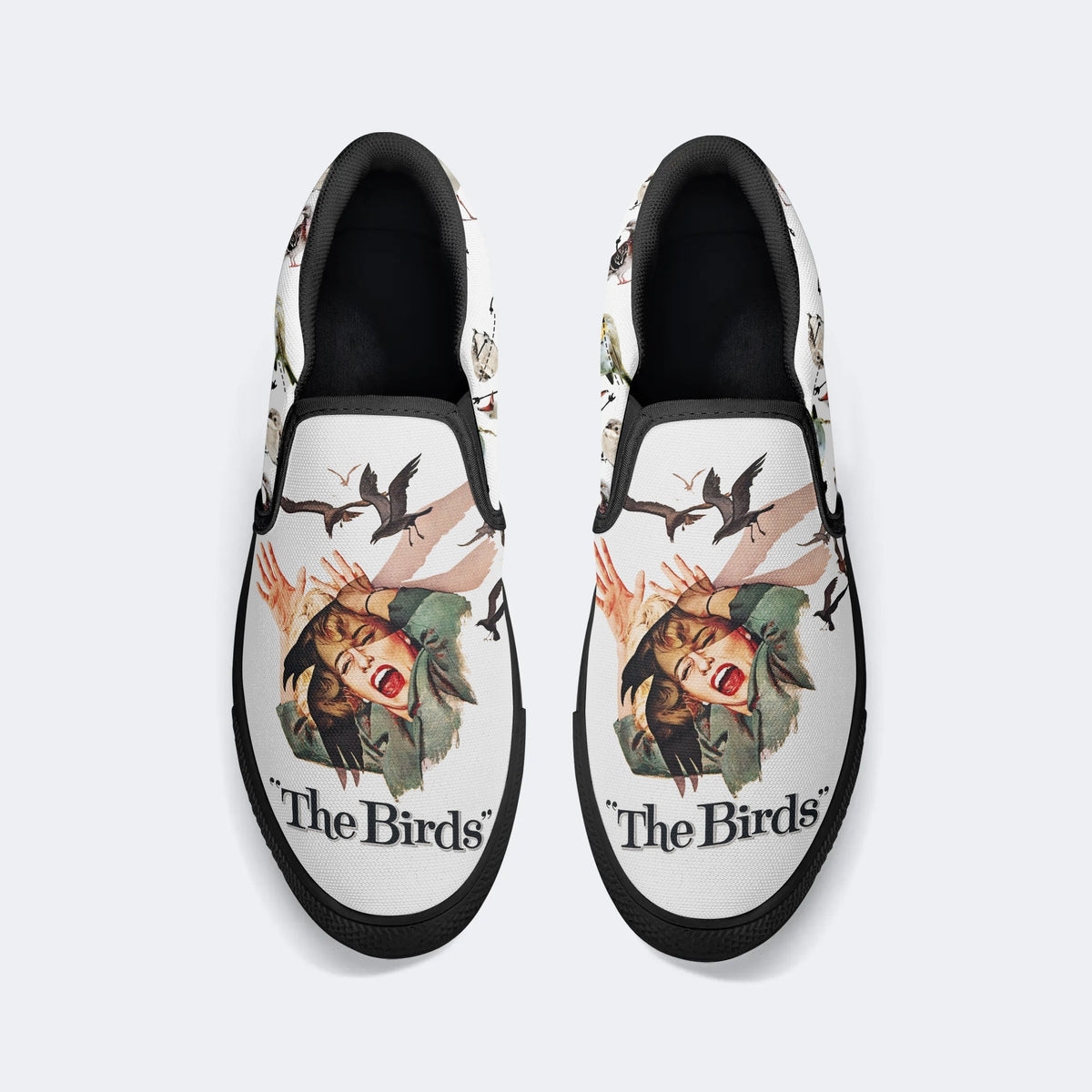 The Birds Horror - Slip On Shoes