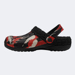 Dark Hell Art - Fur Lined Slippers/Sandals