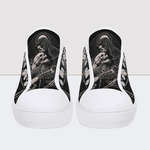 Funeral Embrace Low Top Canvas Shoes