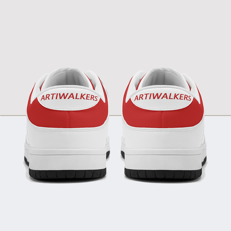 „You Don’t See Me“-Sneaker aus Leder mit niedrigem Schaft 