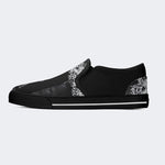 You Bring The Stars, I'll Bring The Moon Skull Print - Slip On Shoes