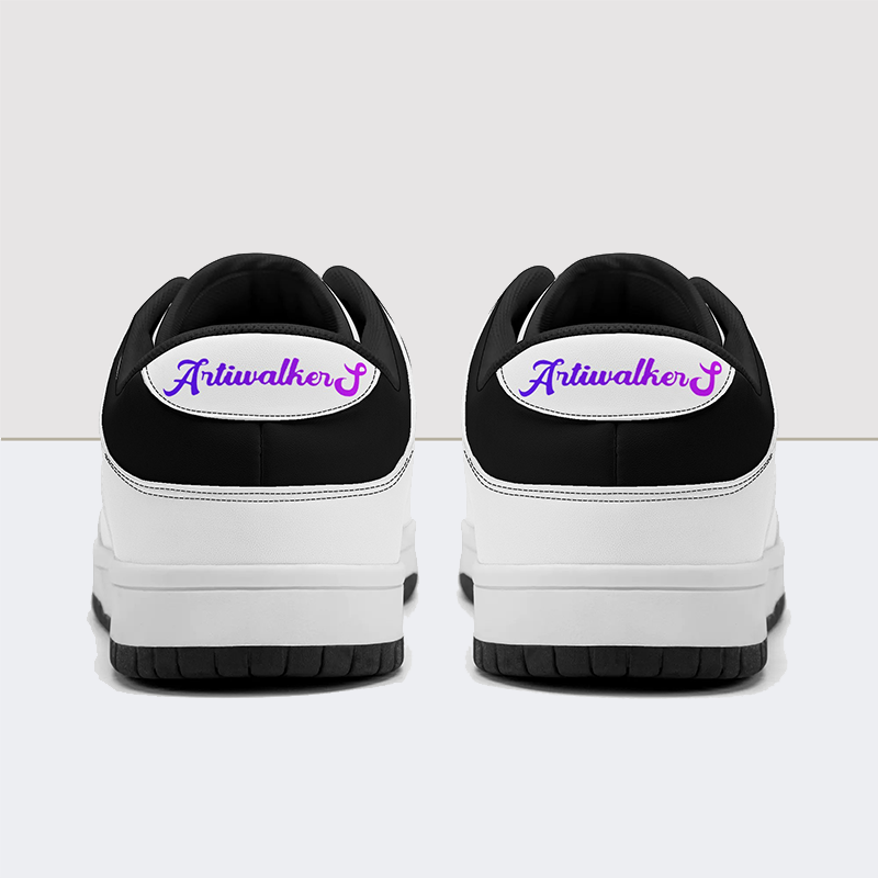 Reißt mich auseinander Dunk Low Leder Sneakers 