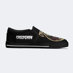 Horror Movie Vintage Graphic Printed- Slip On Shoes