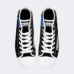 Horror Movie Vintage Graphic - High Top Canvas