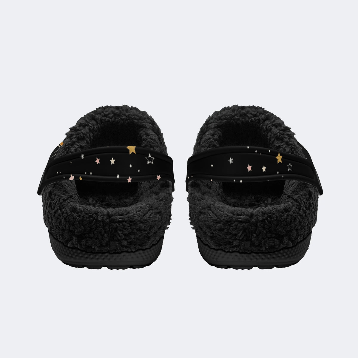 Skeleton Dog Bones - Fur Lined Slippers/Sandals