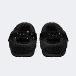 Skeleton Dog Bones - Fur Lined Slippers/Sandals